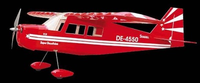 Decathlon EP rot (Spannw. 130 cm) - fertig bespannt -