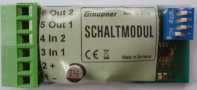 programmierbares Schalt-und Umpolmodul, Spannung 6-14 V,