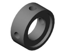 Distanzring St D14X5,7 3Xm3,   1 Stück