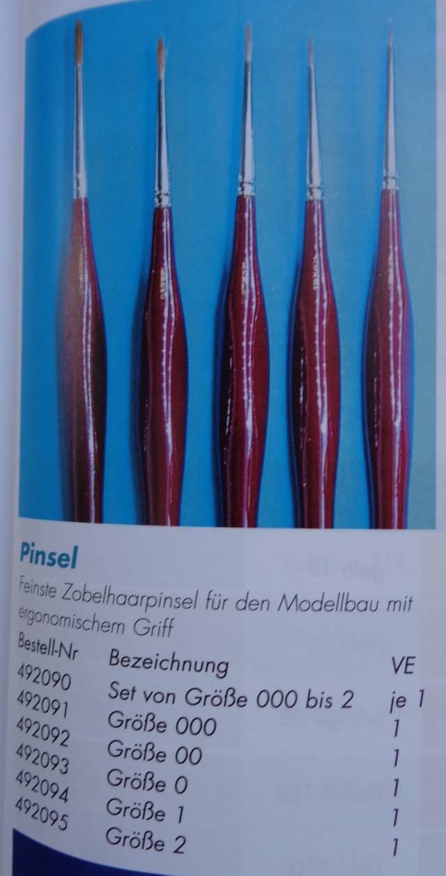 Zobelhaar Pinsel 1