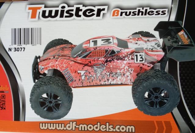 Twister Brushless 1:10XL Truggy RTR, Geschw. bis 70 km/h