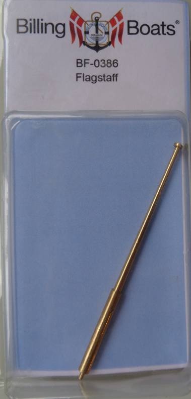 Flaggenstock 4 x 78 mm, 1 Stück