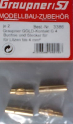 GOLD-Kontakt G 4,   2 Paare