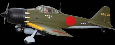 Mitsubishi A6M Zero (ARF)  (Spannw. 170 cm)