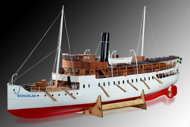 Bohuslän Dampfschiff 1:45  Bausatz (siehe mehrere Fotos)