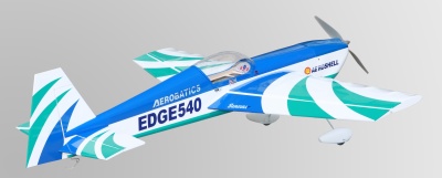 Edge 540 - EP grün blau  -Spannw. 108,5 cm -