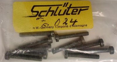 Eisenschraube M3X20  10Stk