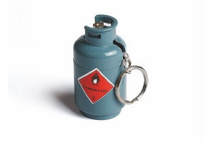 Gasflasche Maßstab 1:10 (blau)