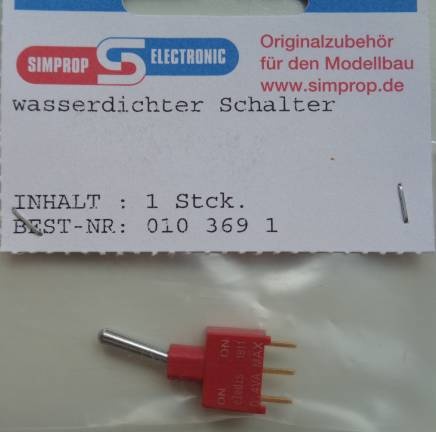 wasserdichter Schalter