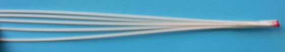 5 Stück Plastikprofil 4-Kant, 1000 mm lang, 1 x 1 mm