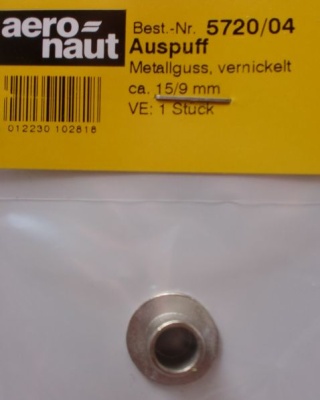 Auspuff 15/9 mm