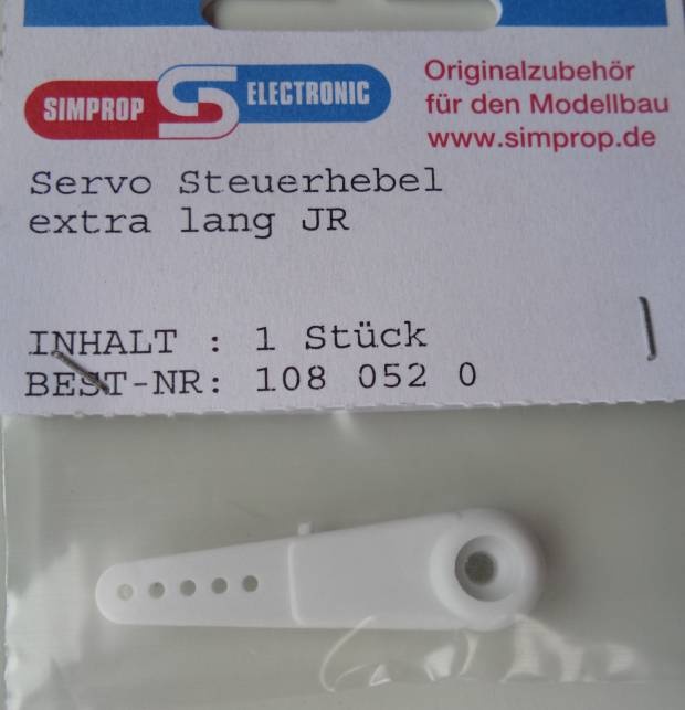 Servo Steuerhebel extra lang