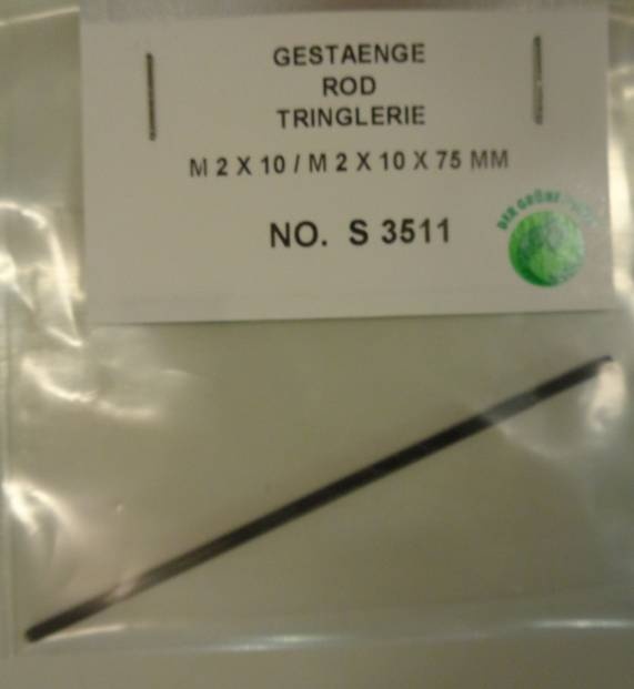 Gestaenge M2X10/M2X10X  75     (wie S-0590)