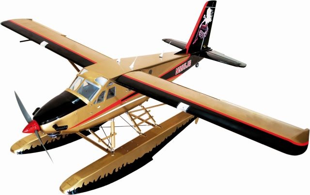 Schwimmersatz DHC-2 Beaver ist in ARF-Ausführung