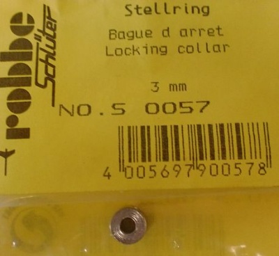 Stellring D 3/ 8X 5   M3