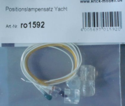 Positionslampensatz Yacht