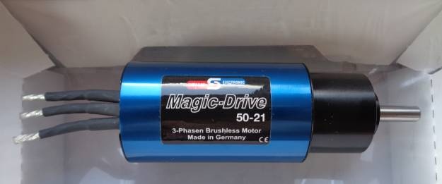 Magic-Drive 50-21  mit 3,7 : 1 Getriebe