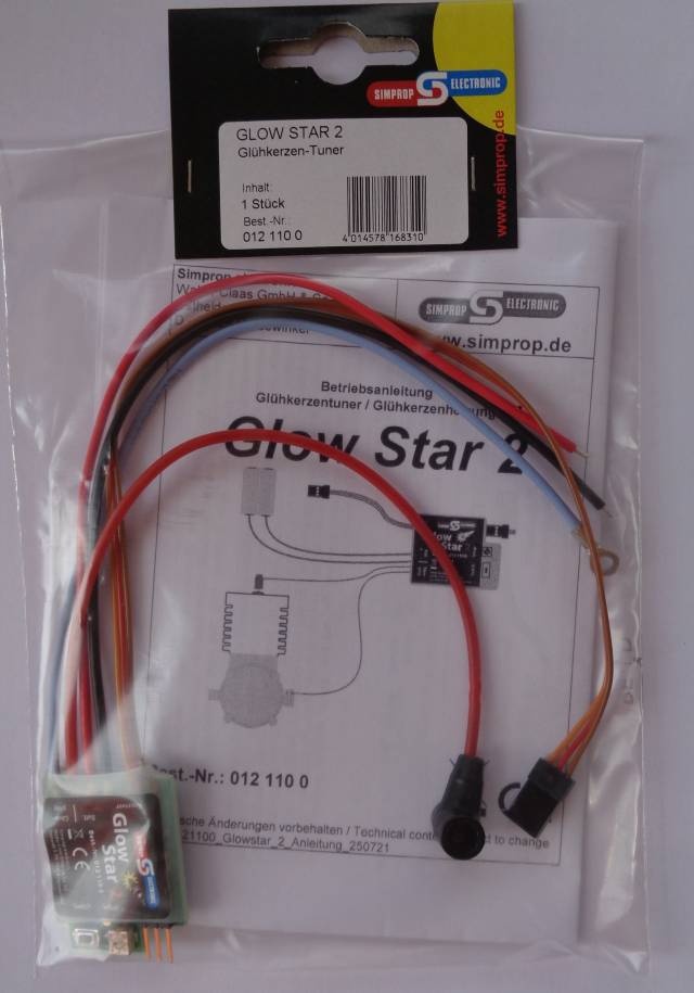 Glow Star 2, Glühkerzen-Tuner   - NEU -