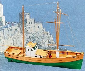 Amalfi Fischerboot Baukasten (43 cm)