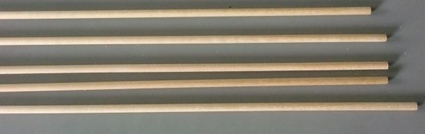 Holz-Rundstab hell 4 mm