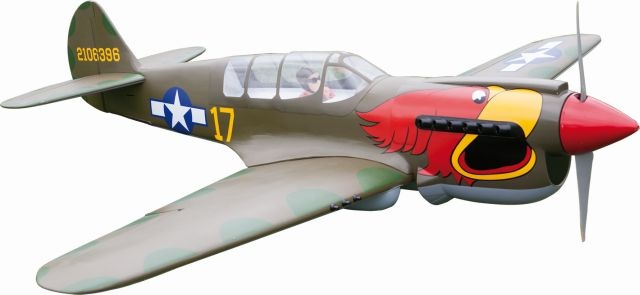 Curtiss P-40N Kittyhawk (ARF) -Spannw. 203,2 cm-