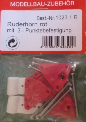 Ruderhorn mit 3-Punktbefestigung