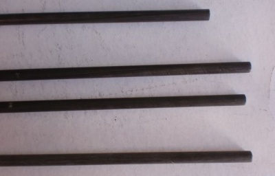 Feder-Stahldraht, extra hart  Ø 8,0 mm,  1 m lang