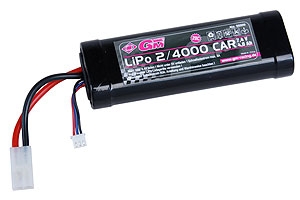 LiPo-Akku 20C 2/4000 7,4V Stick P.JST/G2