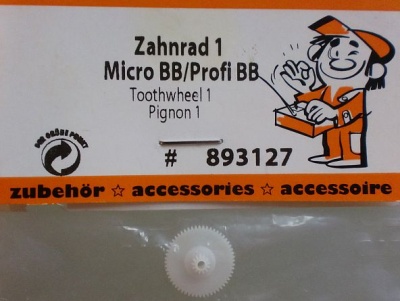 Zahnrad 1 Micro BB/Profi BB