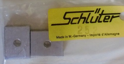 Unterlagen für Kufen 2 Stück