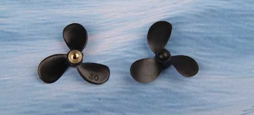 Schiffsschraube 30 mm M2 re., 1 Stück