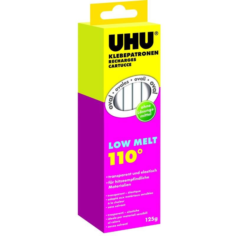 UHU Klebepatrone transp. 125g