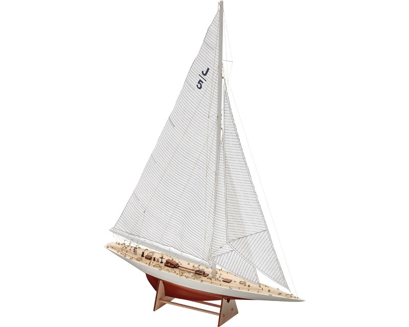Rainbow 1934 Yacht Baukasten, Rumpflänge 47,5 cm