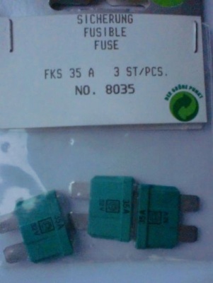 Sicherung Fks 35 A    3Stk
