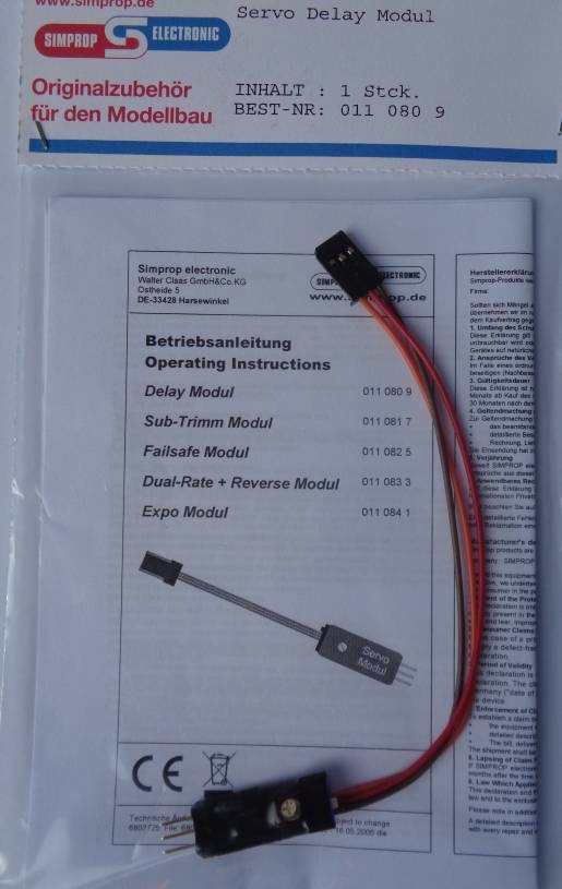Servo Failsafe-Modul   - vorr&auml;tig 1.7.26 -