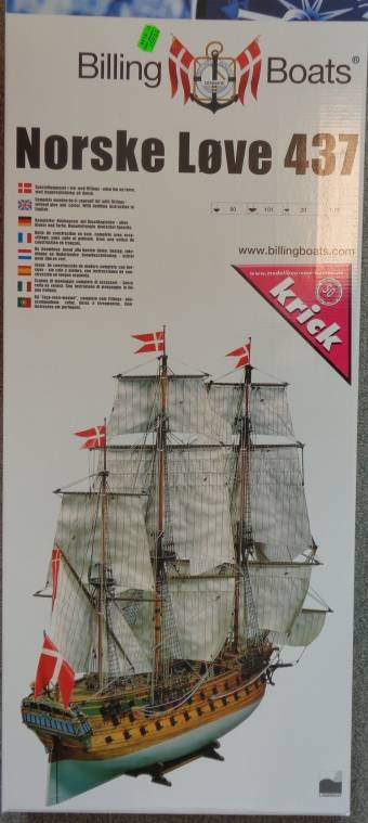 Norske Löve 1:75 ltd. Edition  (Länge 101 cm)