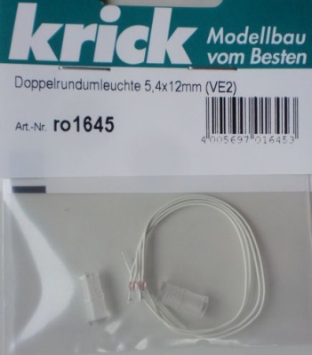 Doppelrundumleuchte 5,4x12mm