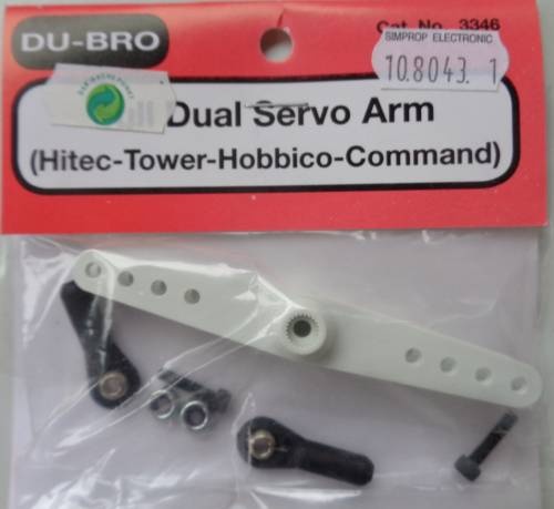 Dual Power Servoarm Futaba