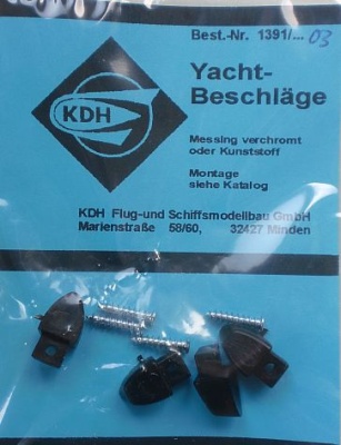 Endbeschlag für Gleitschiene aus Kunstst.