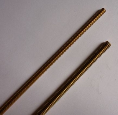 Messing-Gewindest.1m/M5 (v.Fa.aeronaut)