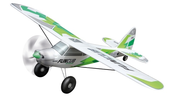 RR FunCub NG grün, Spannweite: 141 cm