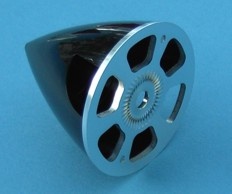 Spinner A/K  Ø 45mm, schwarz
