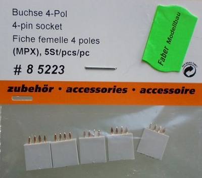 Buchse (MPX) 4-Pol 5St.