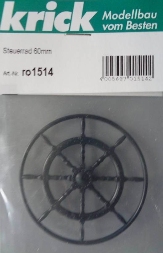 Steuerrad Ø 60 mm, Kunststoff