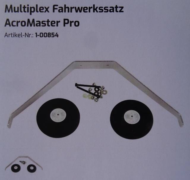 Fahrwerkssatz AcroMaster Pro