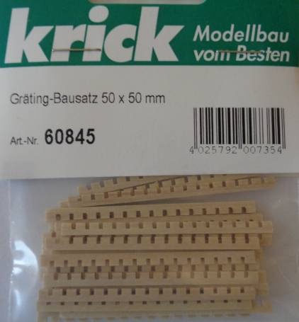 Gräting-Bausatz 50 x 50 mm