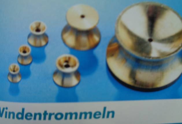 Windentrommel Ø 6 mm x Höhe 4,8 mm, 1 Stück