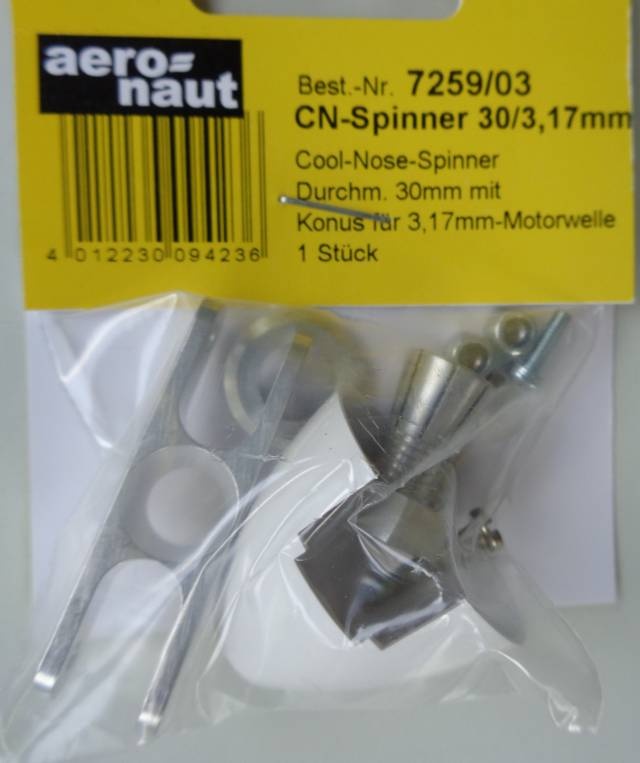 CN-Spinner 30/3,17mm - vorrätig 1.6.2024 -