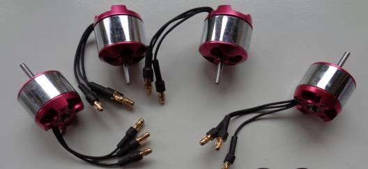 4 Stück Brushless-Motore MT20-11