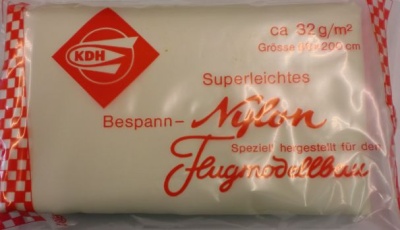 Superleichtes Bespann-Nylon, gelb
